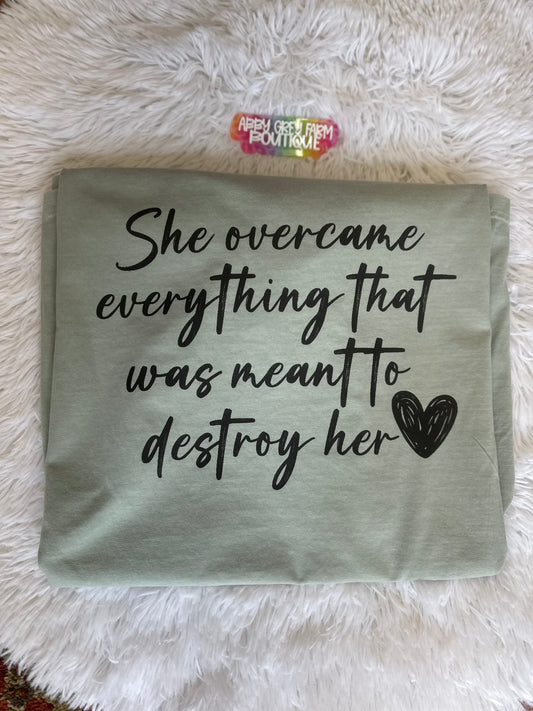 PowHERful… Comfort Colors - Garment-Dyed Heavyweight T-Shirt