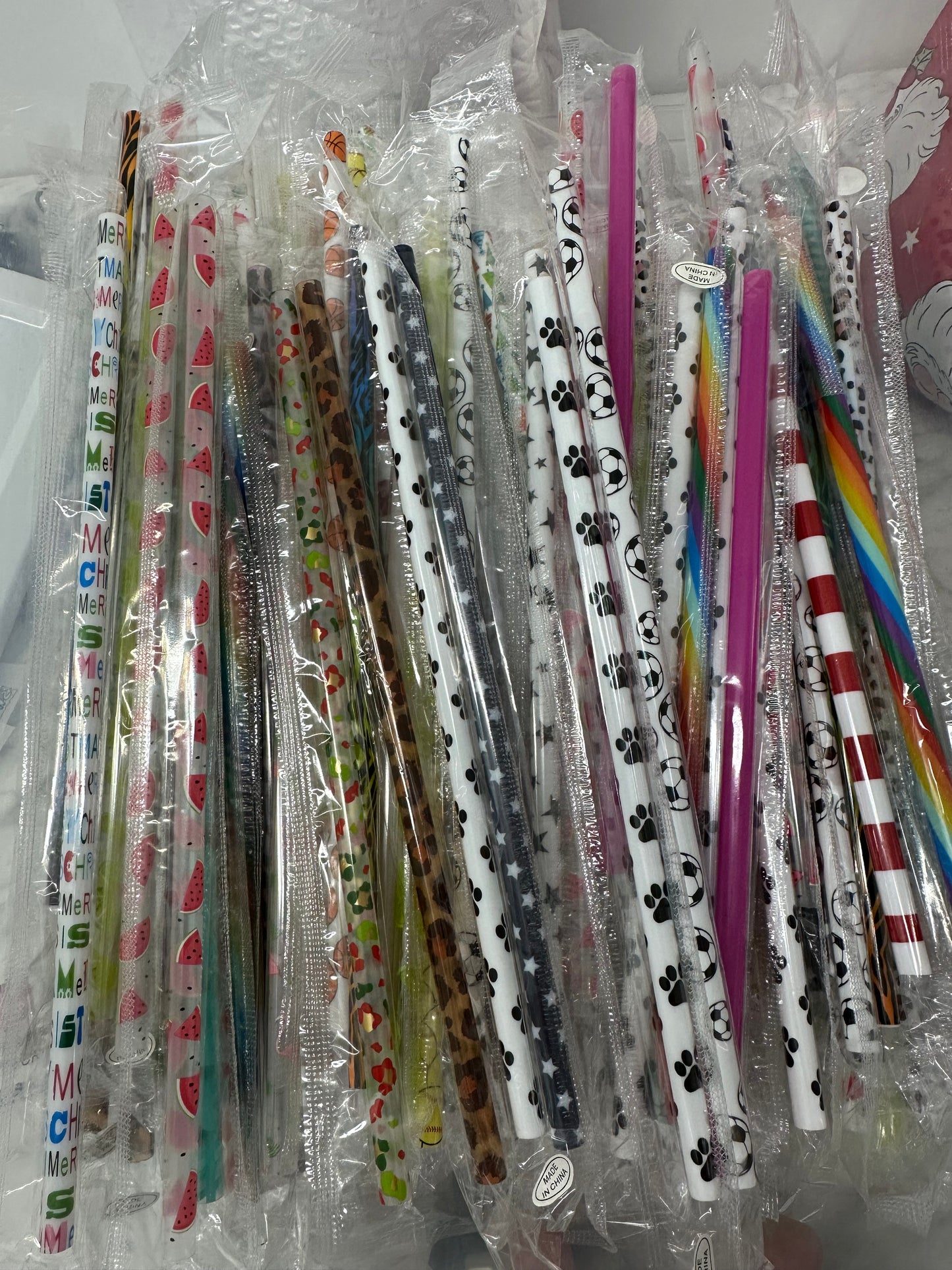 Decorative Straws- You Pick