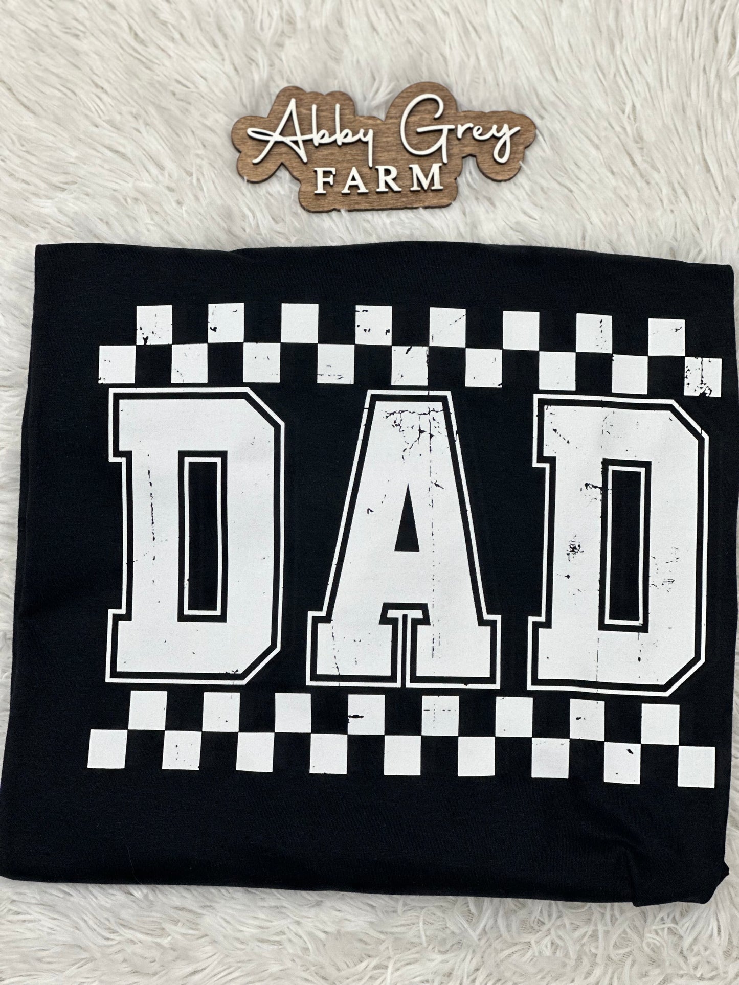 DAD distressed Graphic Tee