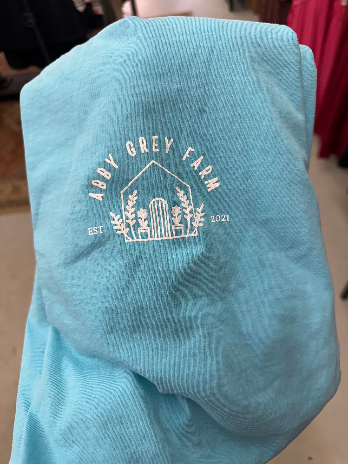Abby Grey Farm Brand… Comfort Colors - Garment-Dyed Heavyweight T-Shirt