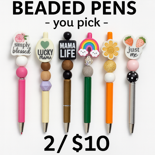 Special Pricing!Pens- You Pick 2/$10