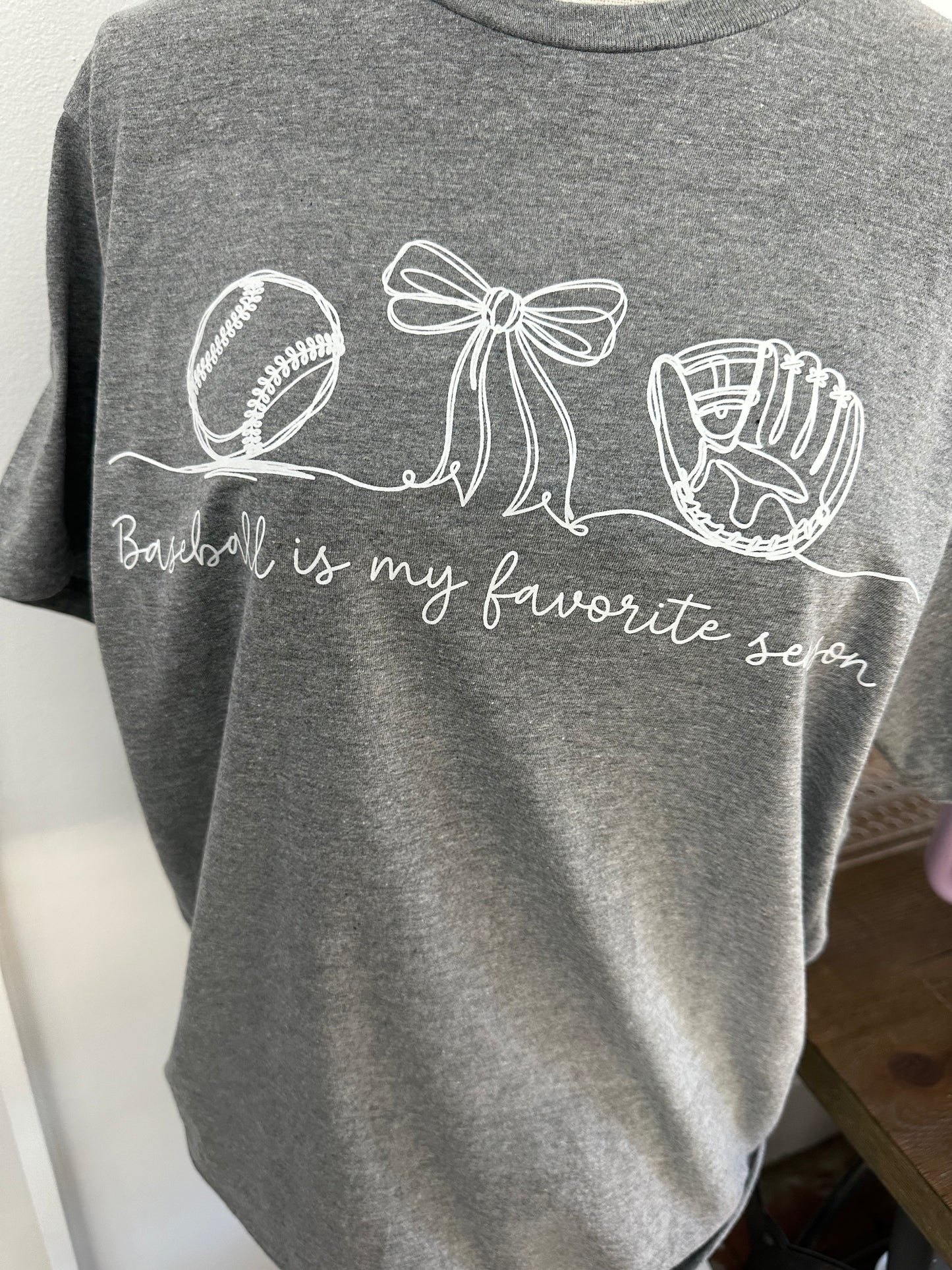 Baseball is my favorite season Graphic Tee