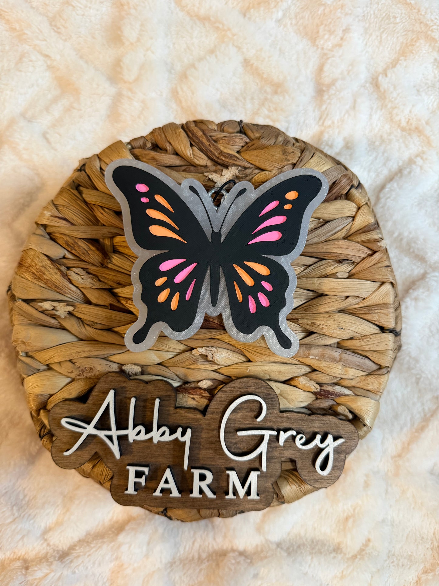 PRE-ORDER- Colorful Butterfly Freshie