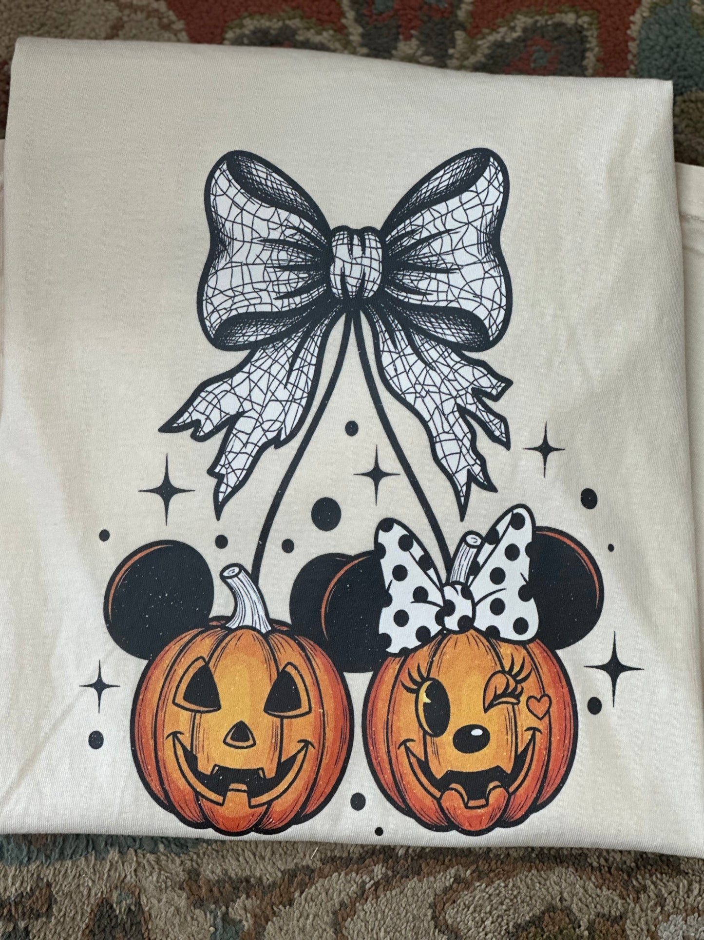 Pumpkin Cherries with Mouse Ears… Comfort Colors - Garment-Dyed Heavyweight T-Shirt