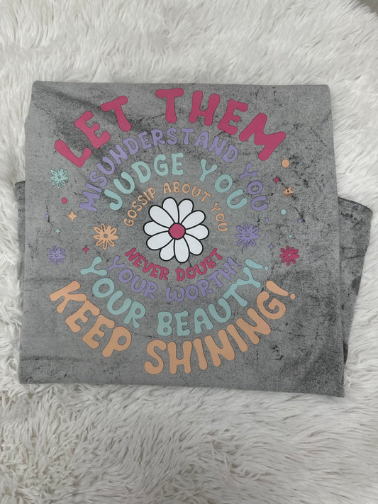 Let Them…Comfort Colors - Colorblast Heavyweight T-Shirt