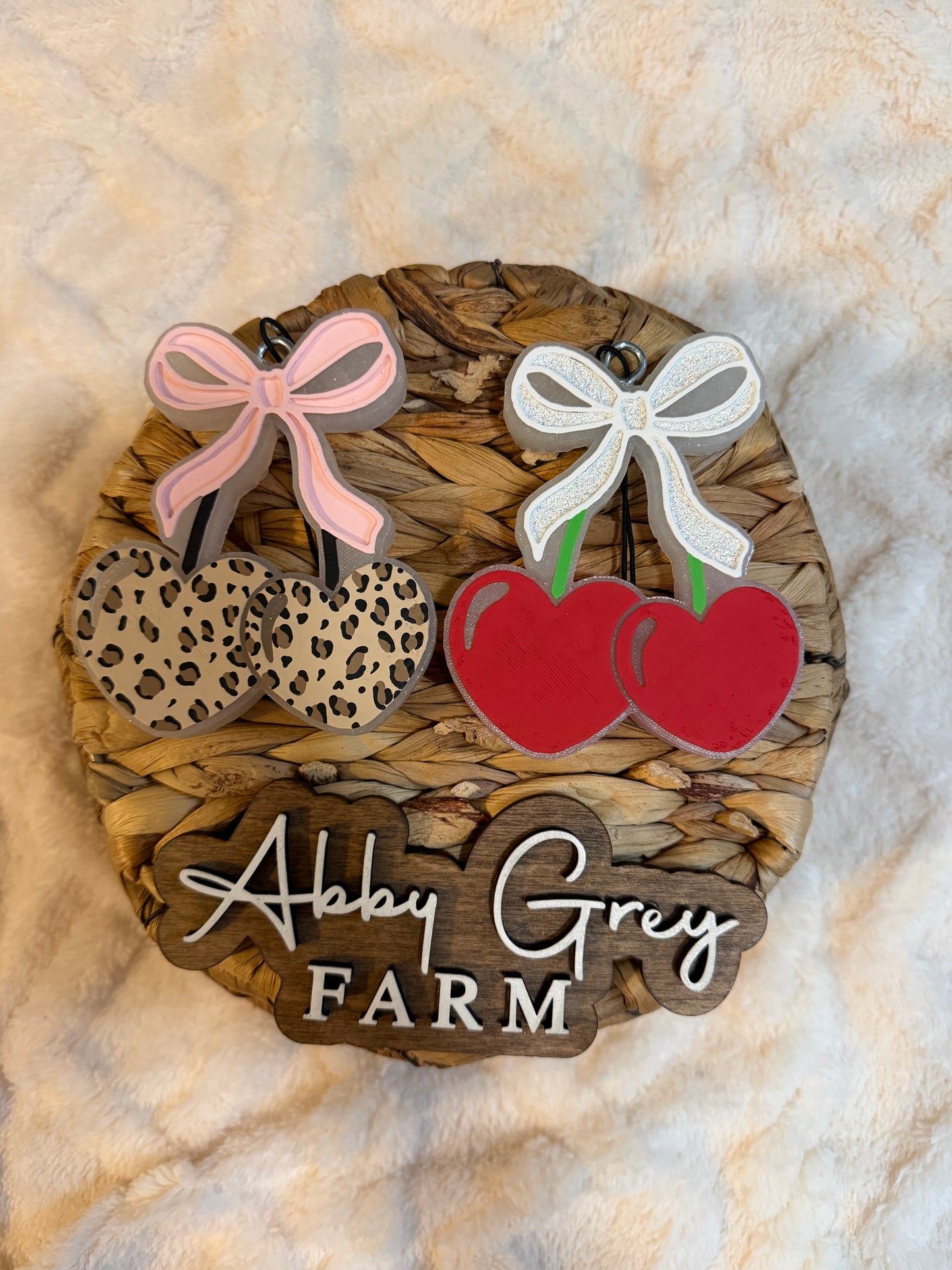 PRE-ORDER- Heart Cherries Freshie