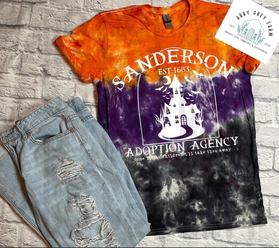 Adoption Agency Hand Dyed Tee