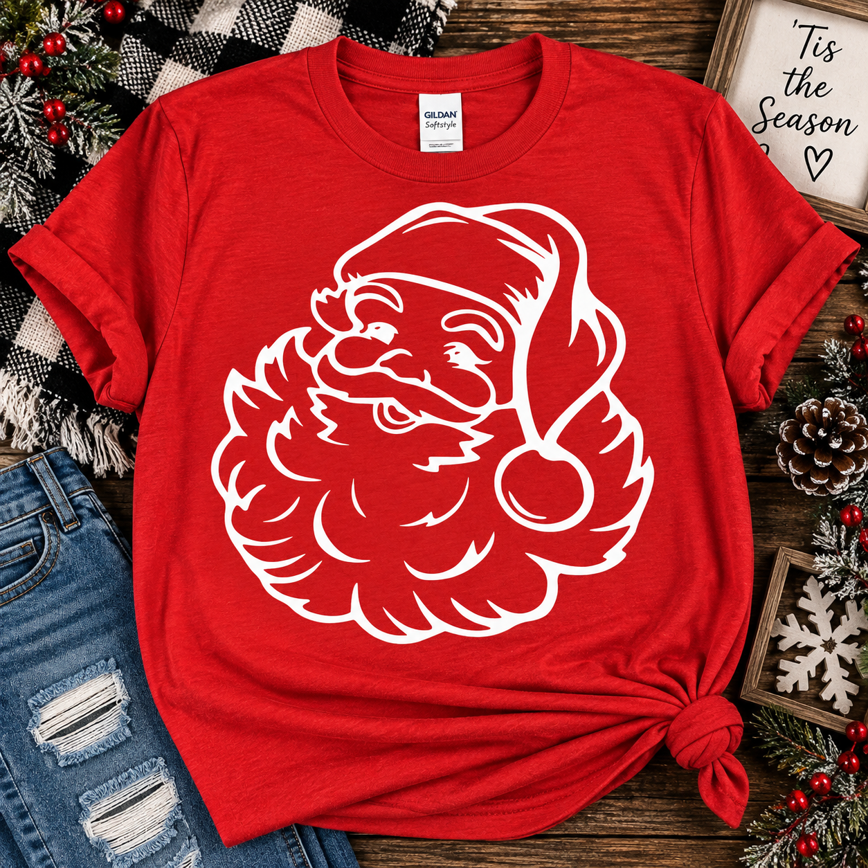 Classic Santa Graphic Tee
