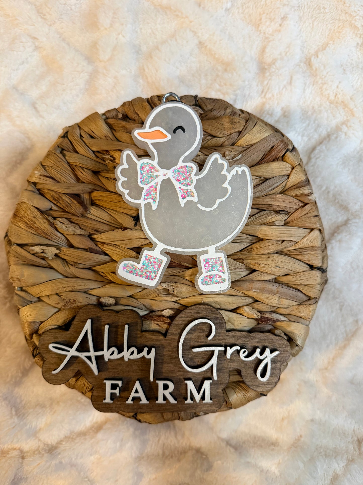 PRE-ORDER- Goose with Boots Freshie