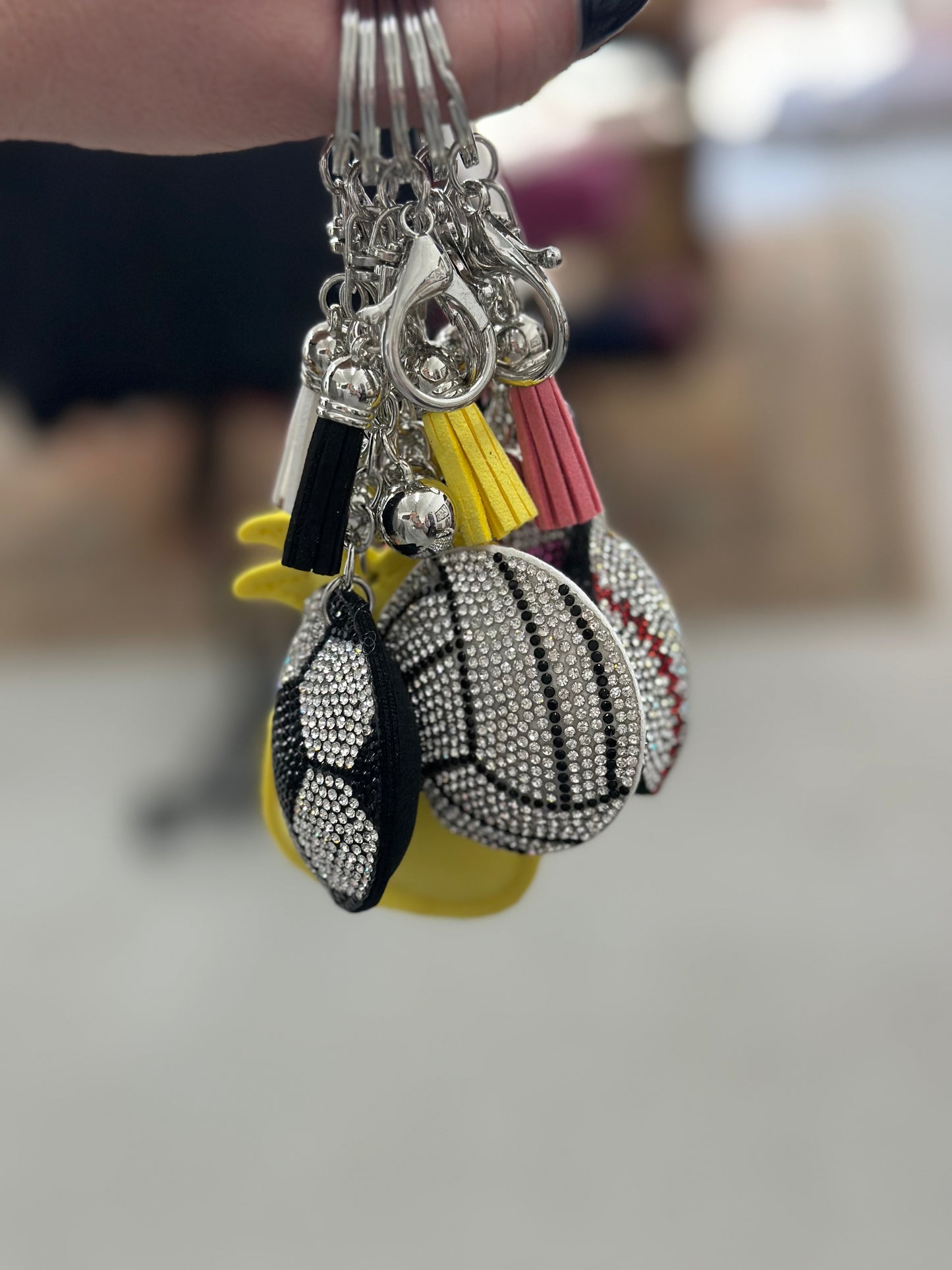 Rhinestone Keychains