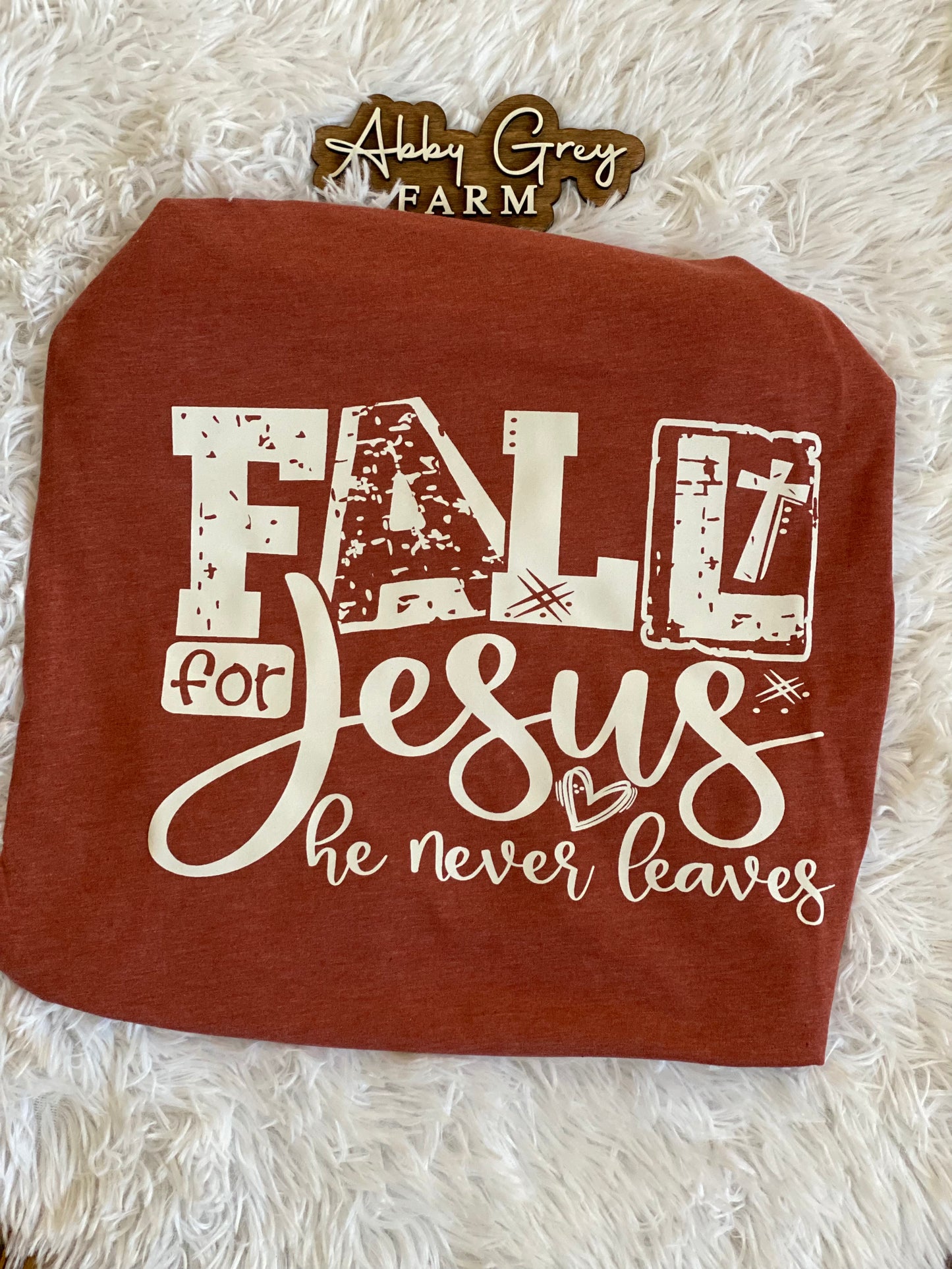 Fall for Jesus Long Sleeve Bella Canvas Tee