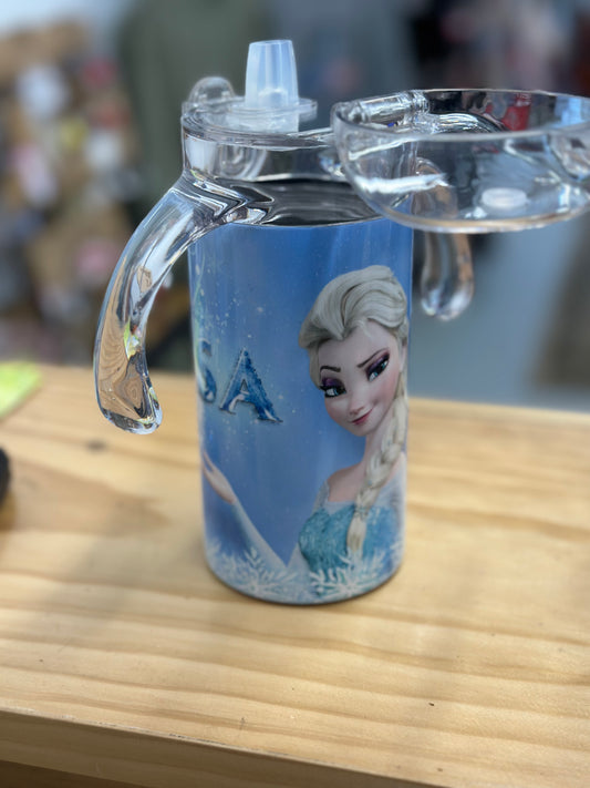 12 Oz. Sippy Cup Ice Princess/Snowman