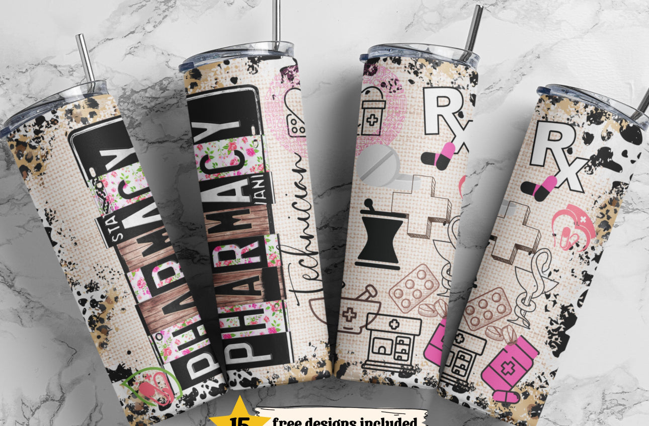 20oz. Tumbler Pharmacy tech