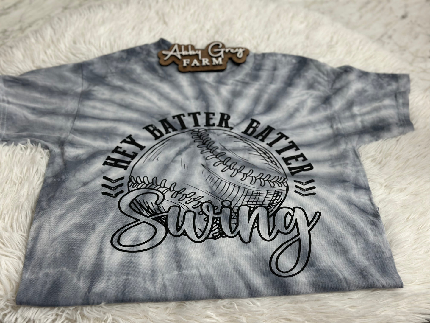 Hey batter batter Swing.. Tie Dye Tee