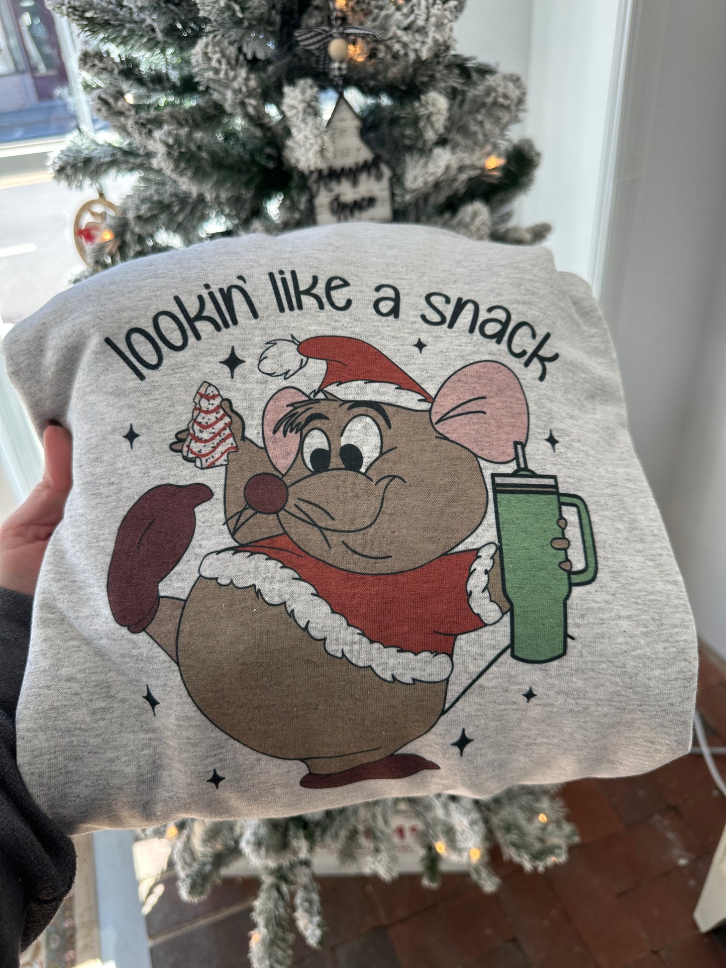 Lookin’ Like a Snack  CREWNECK Sweatshirt
