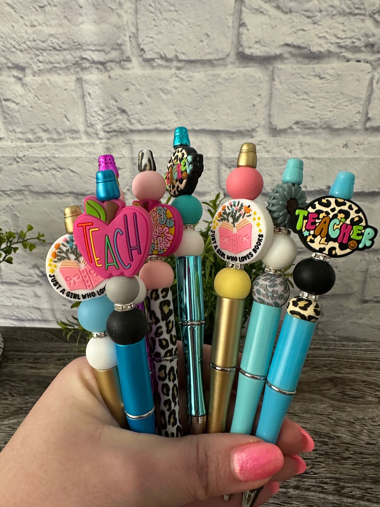 Decorative Beaded Pens- You Pick