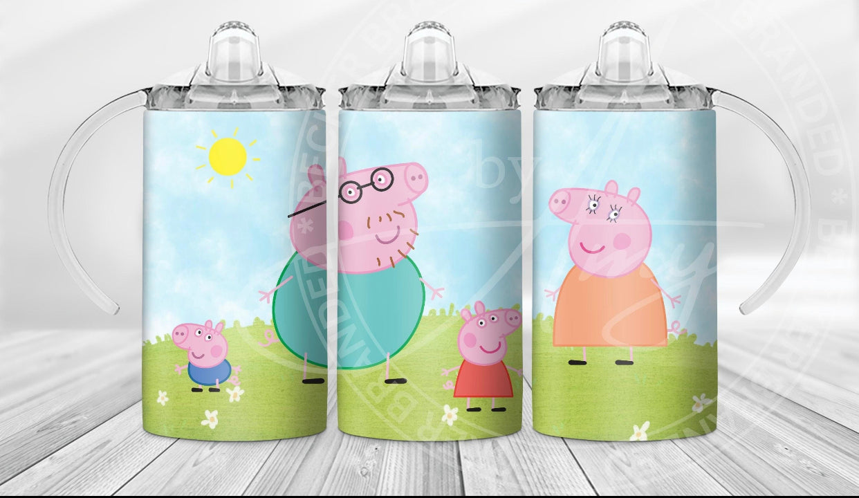 12 Oz. Sippy Cup Pig