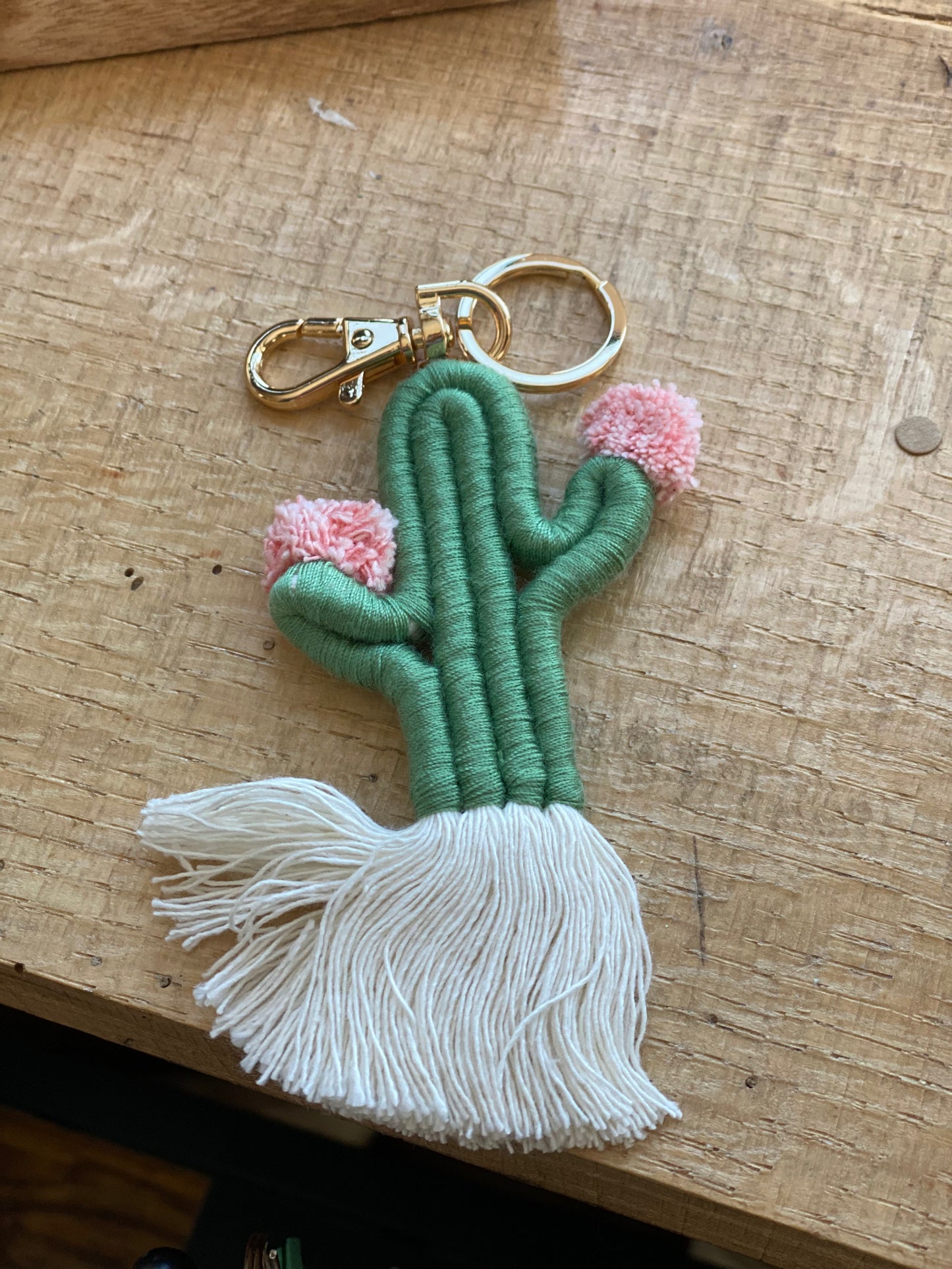 Cactus Keychain