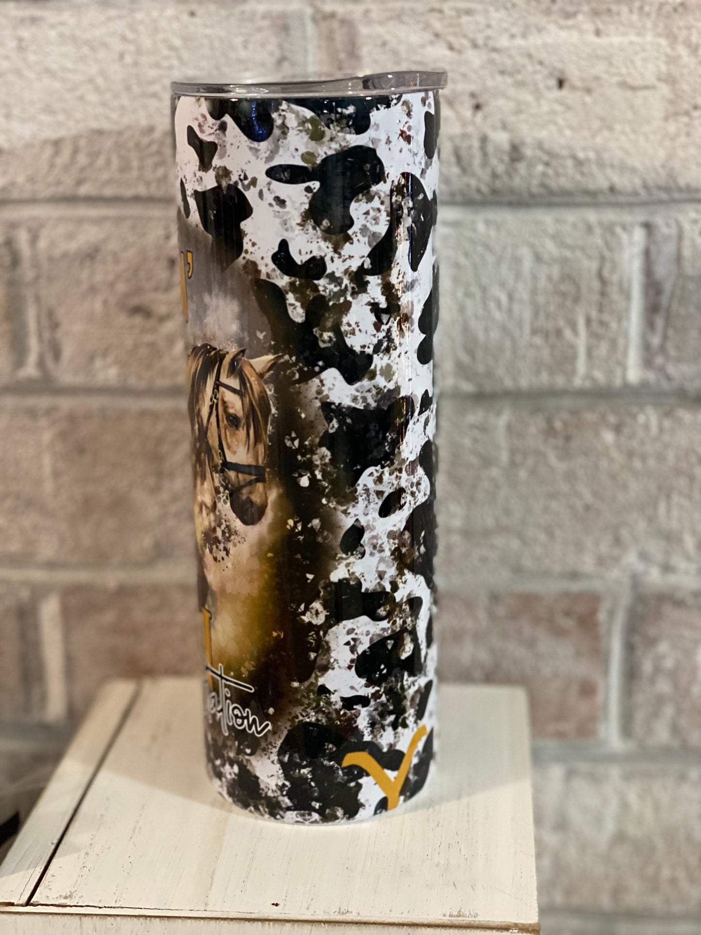 20oz. Tumbler Take ‘em to the Train Station Design