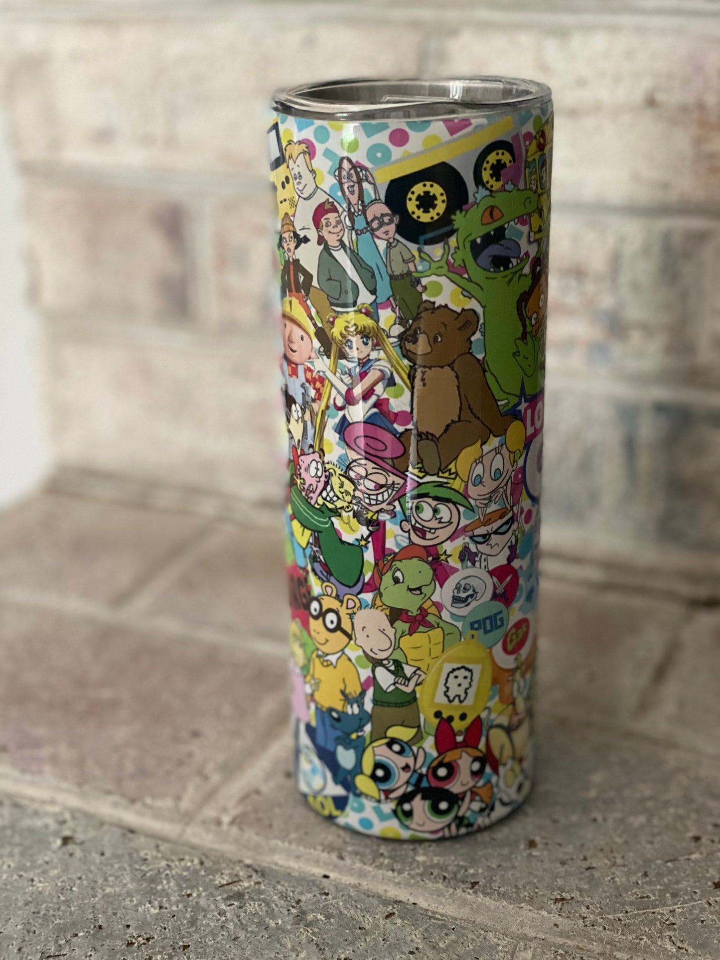 20oz. Tumbler Love 90s Design