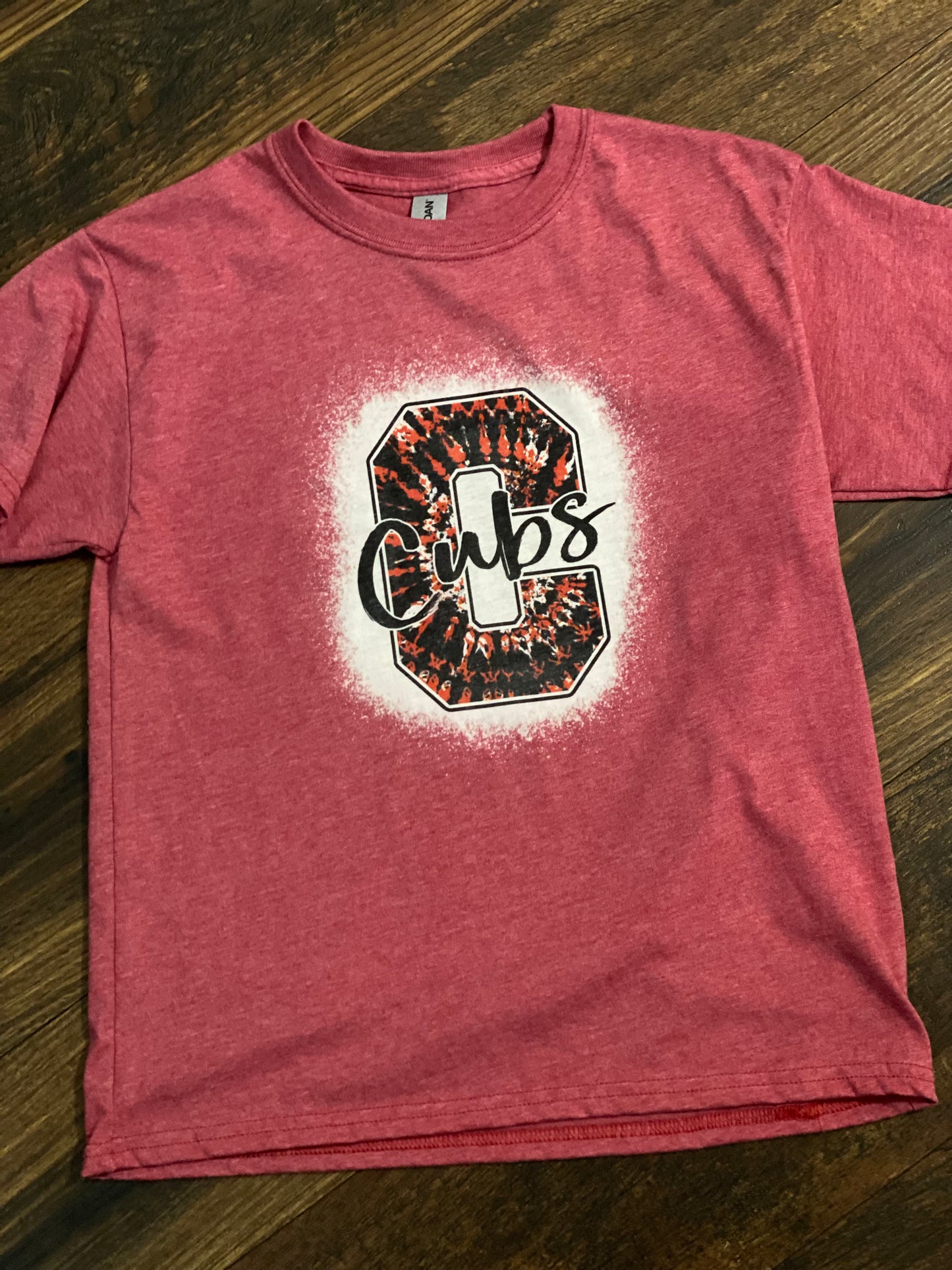 Bleached Tee- Cubs