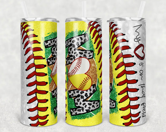 20oz. Tumbler Baseball/Softball Mom