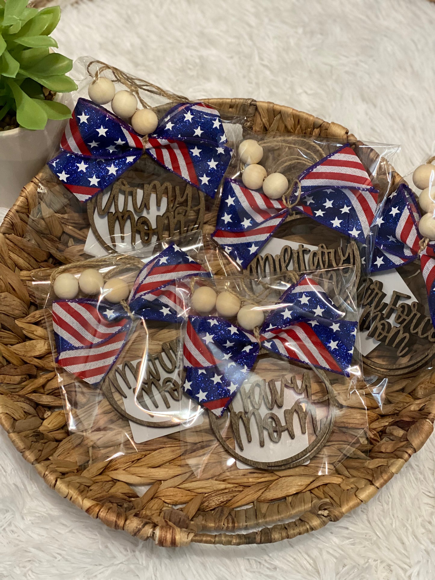 Car Charm- Military Mom