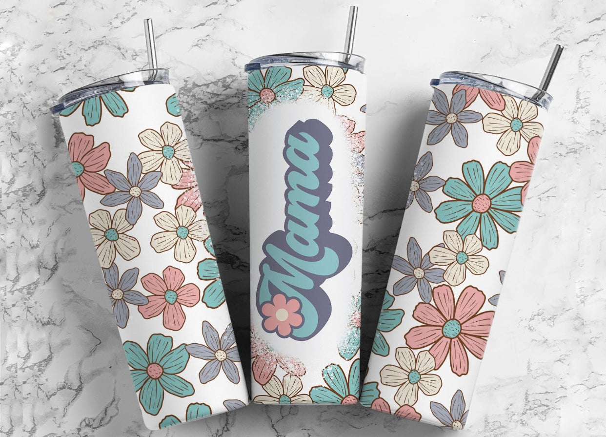 20oz. Tumbler Retro Mama