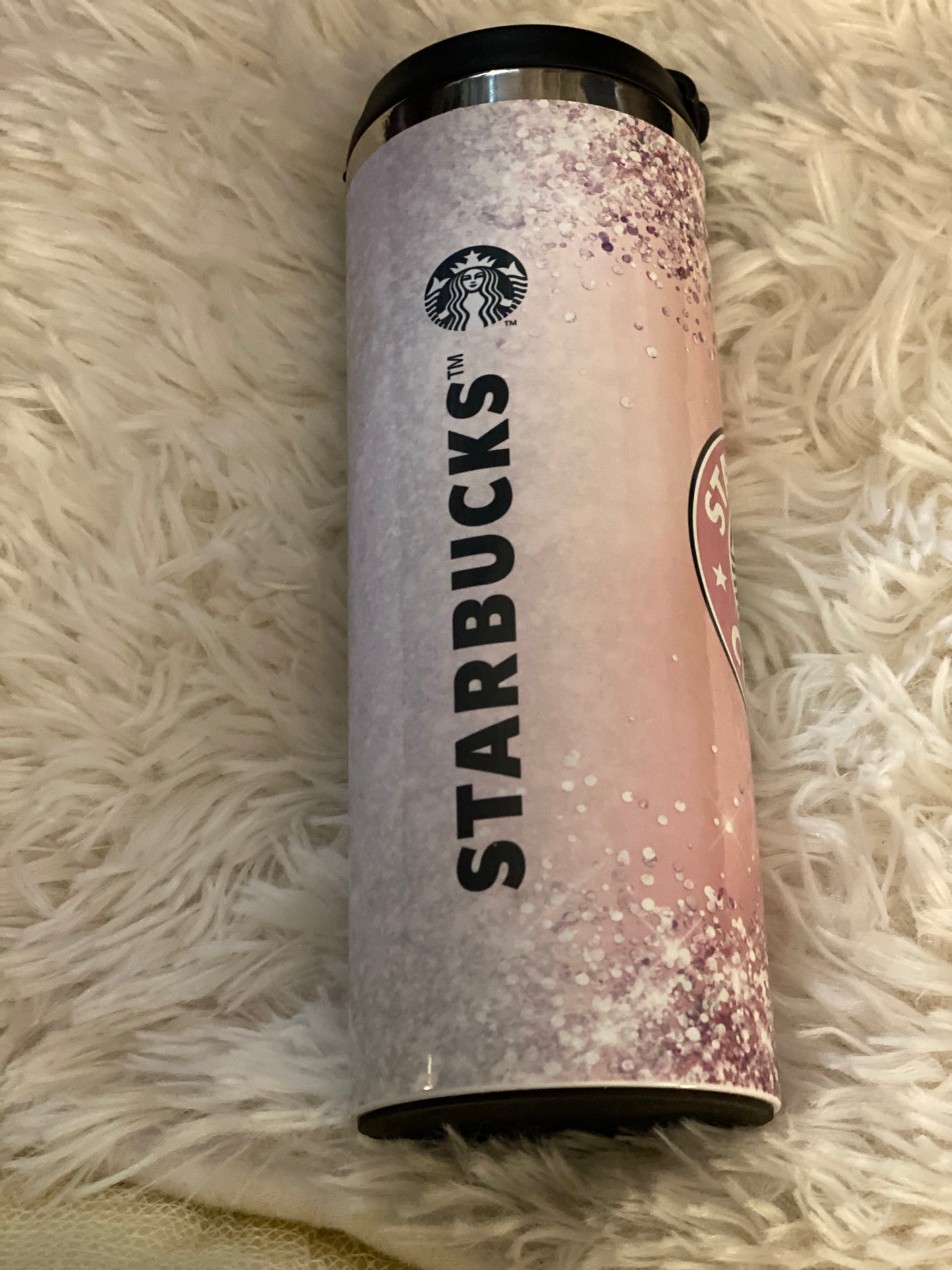 14oz. Pink Coffee Tumbler