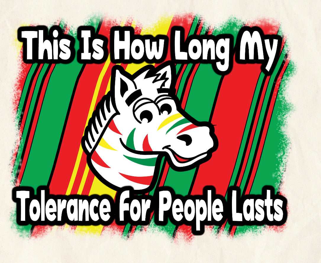 20 oz. Tumbler Zebra Gum (Tolerance)