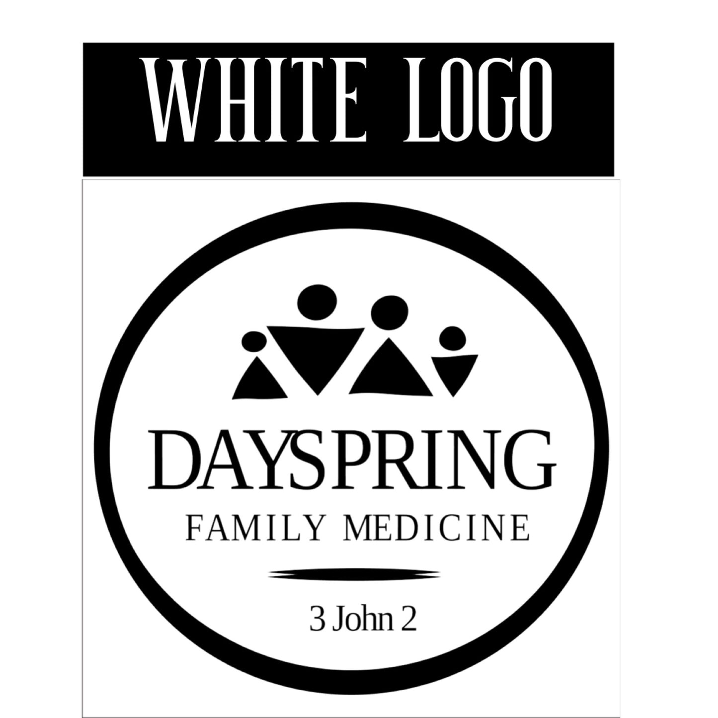 Dayspring Crewneck Sweatshirt(white logo)
