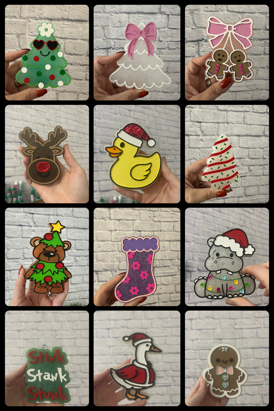 CHRISTMAS Car Freshie: PRE-ORDER