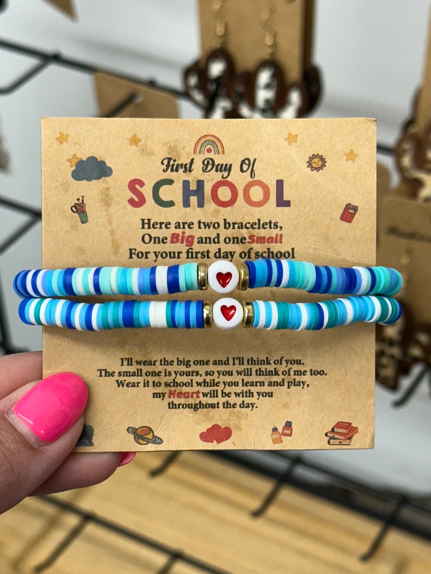 First Day of School Bracelet Set