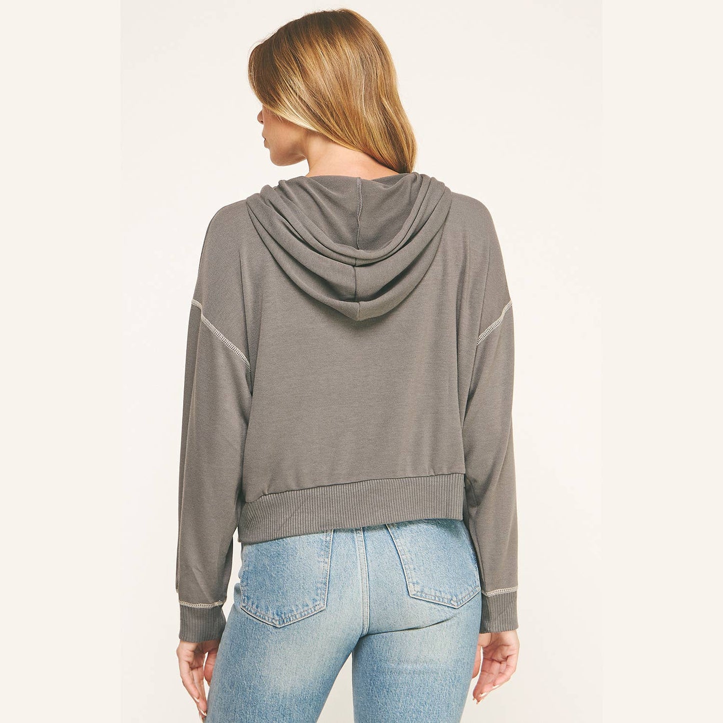 URBAN COZY CUFFED HOODIE PULLOVER