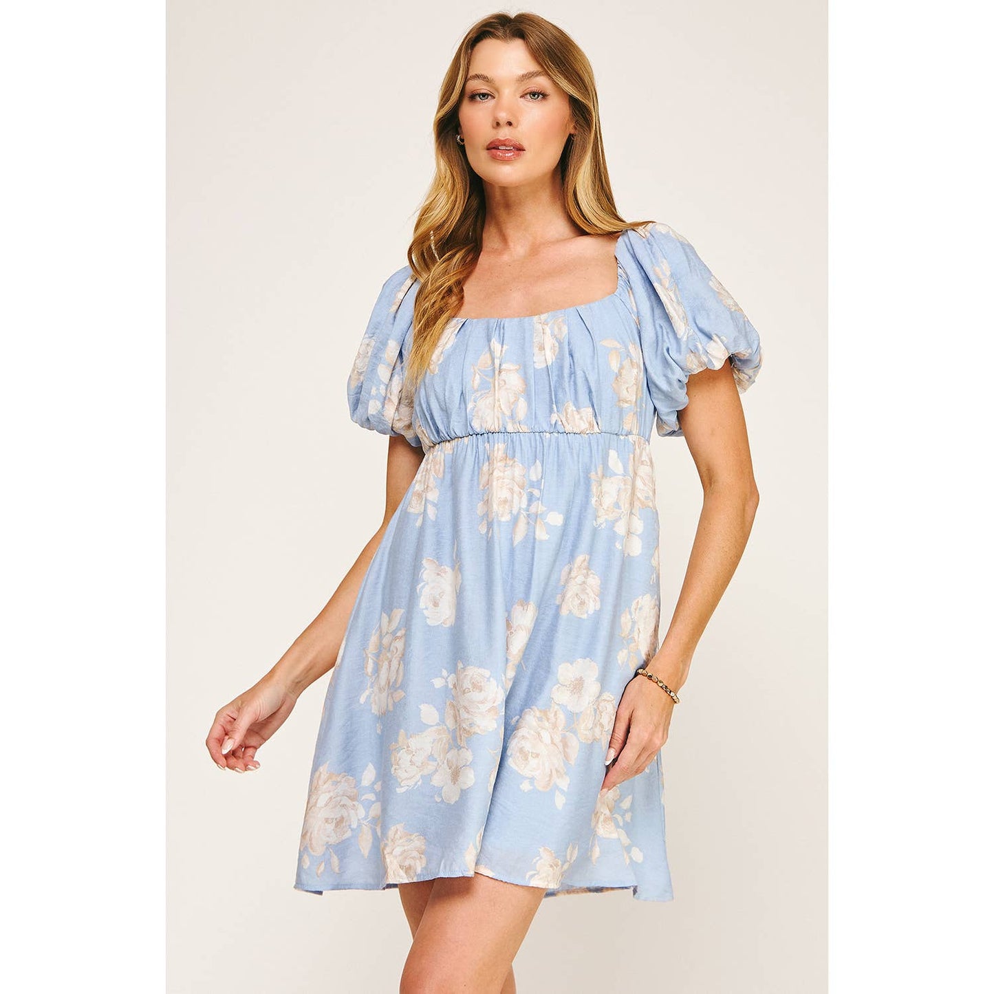 BABY BLUE SWEET MIDORI GARDEN DRESS