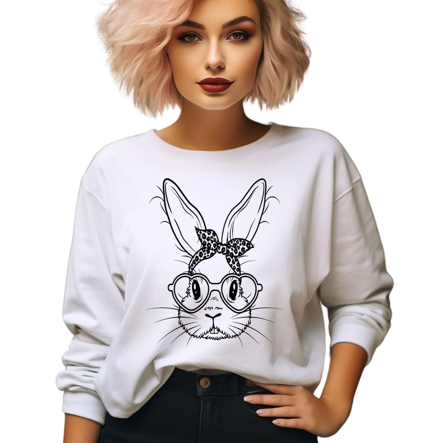 PRE-ORDER Bunny with Glasses Graphic Tee