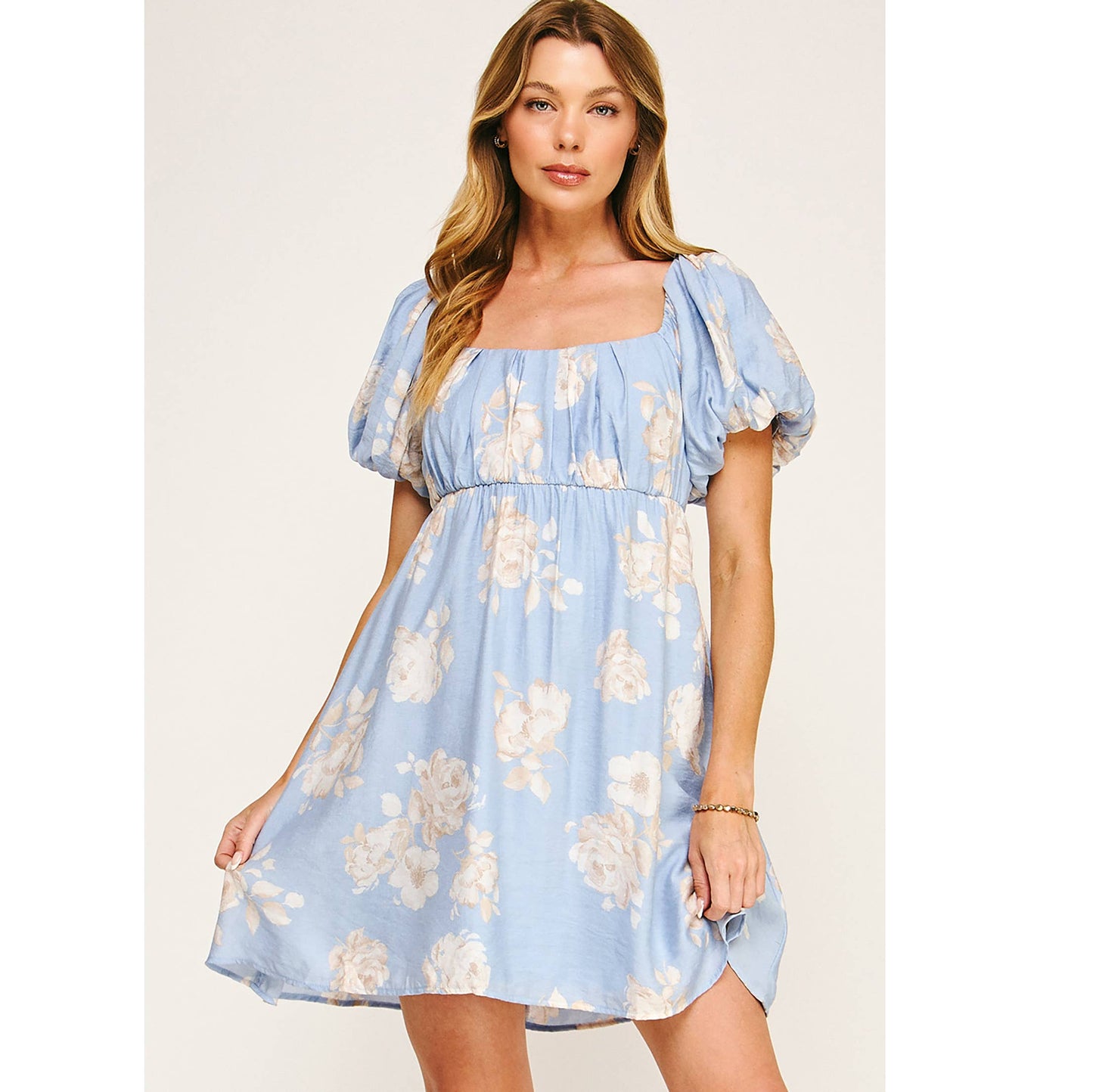 BABY BLUE SWEET MIDORI GARDEN DRESS