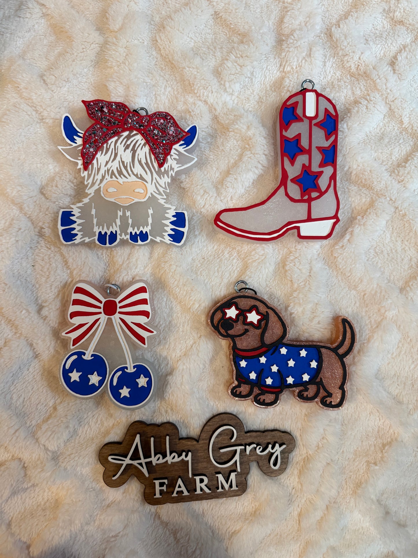 PRE-ORDER-America Themed Freshie