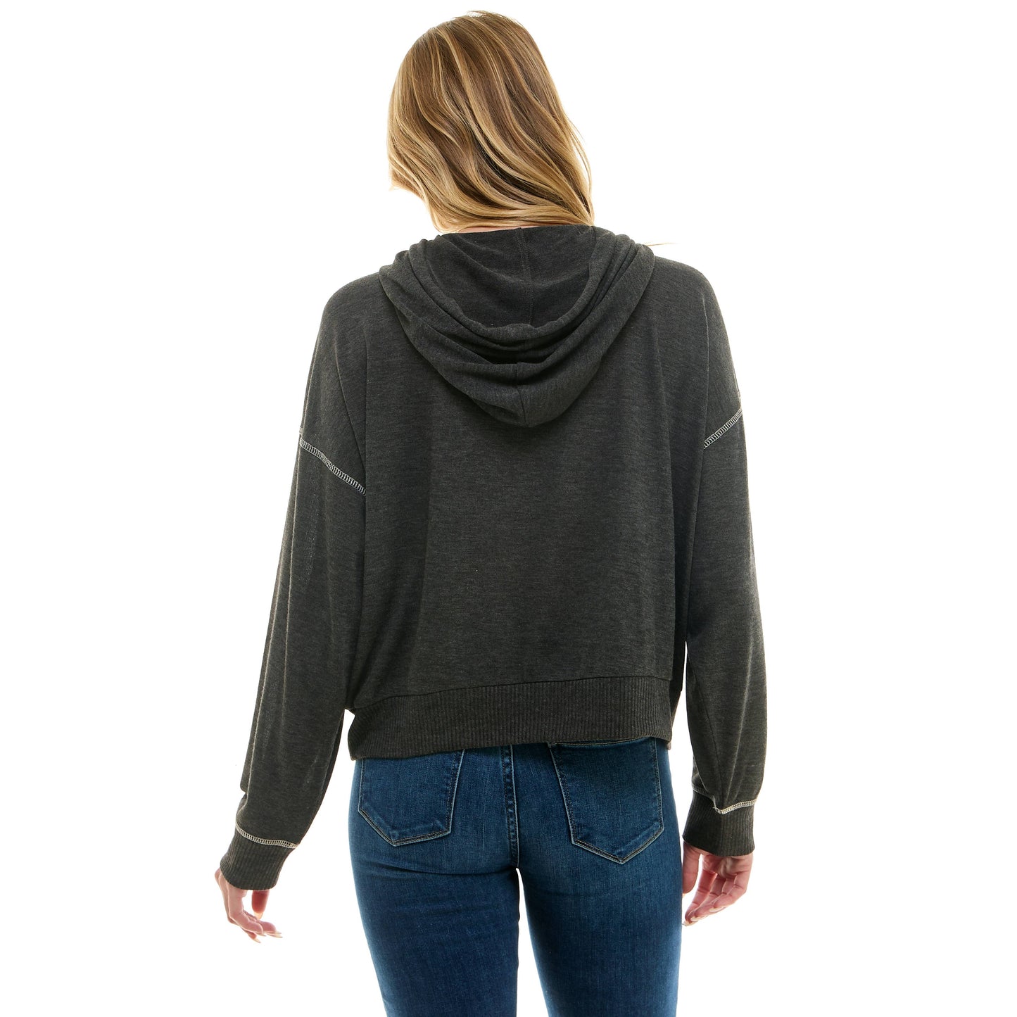 URBAN COZY CUFFED HOODIE PULLOVER