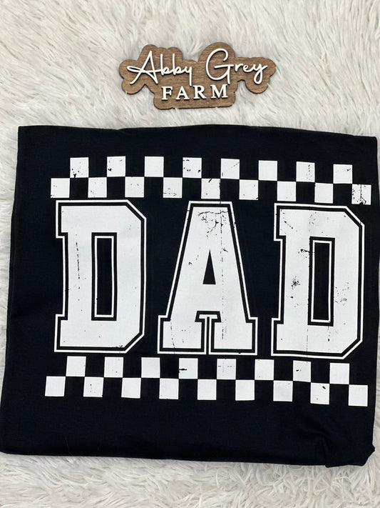 DAD distressed Graphic Tee