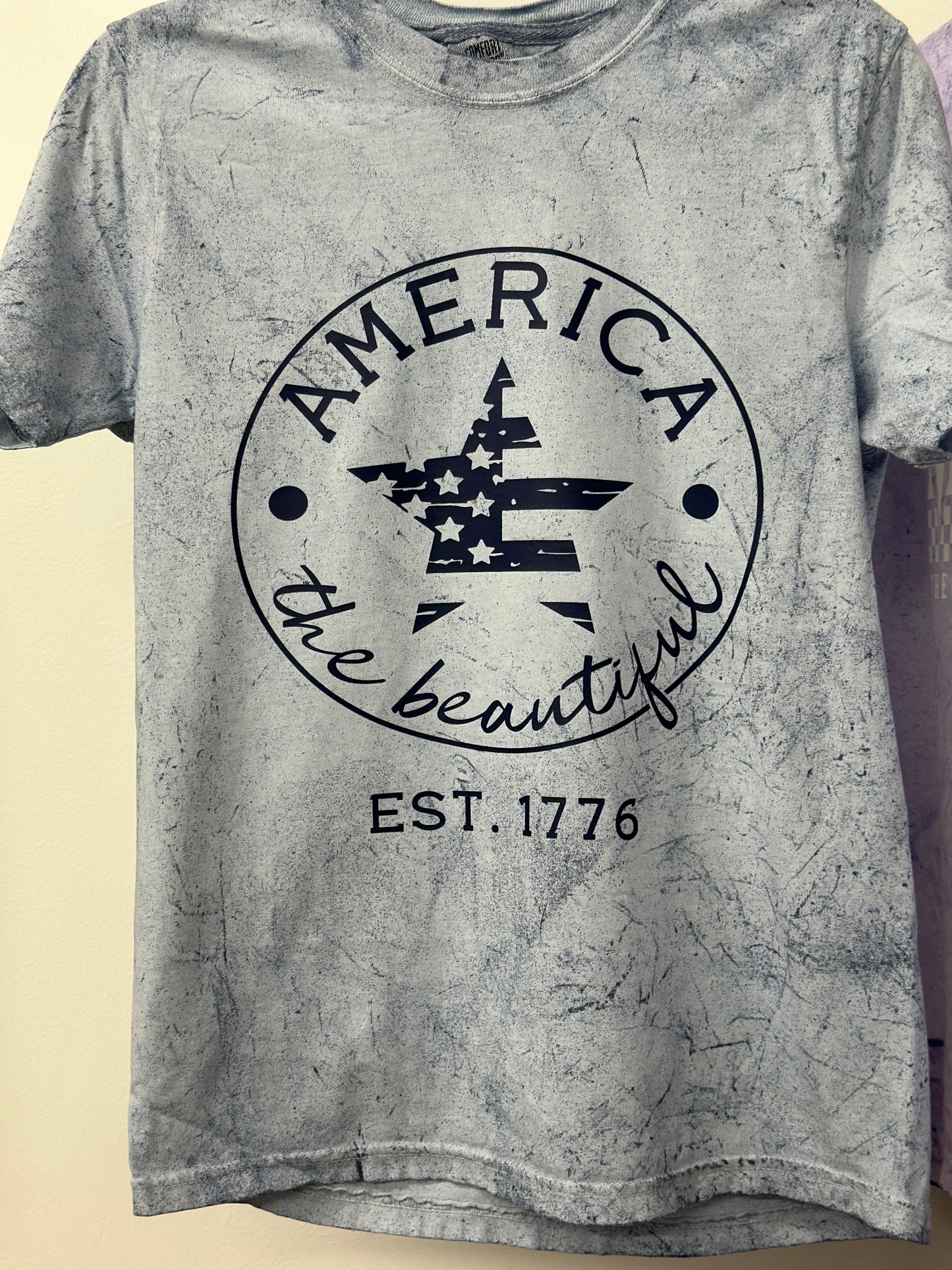 AMERICA the beautiful …Comfort Colors - Colorblast Heavyweight T-Shirt