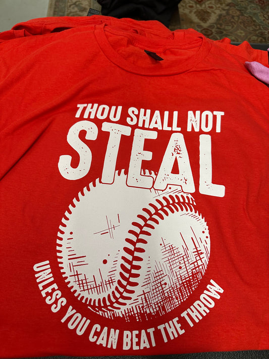 Thou Shall Not Steal Graphic Tee