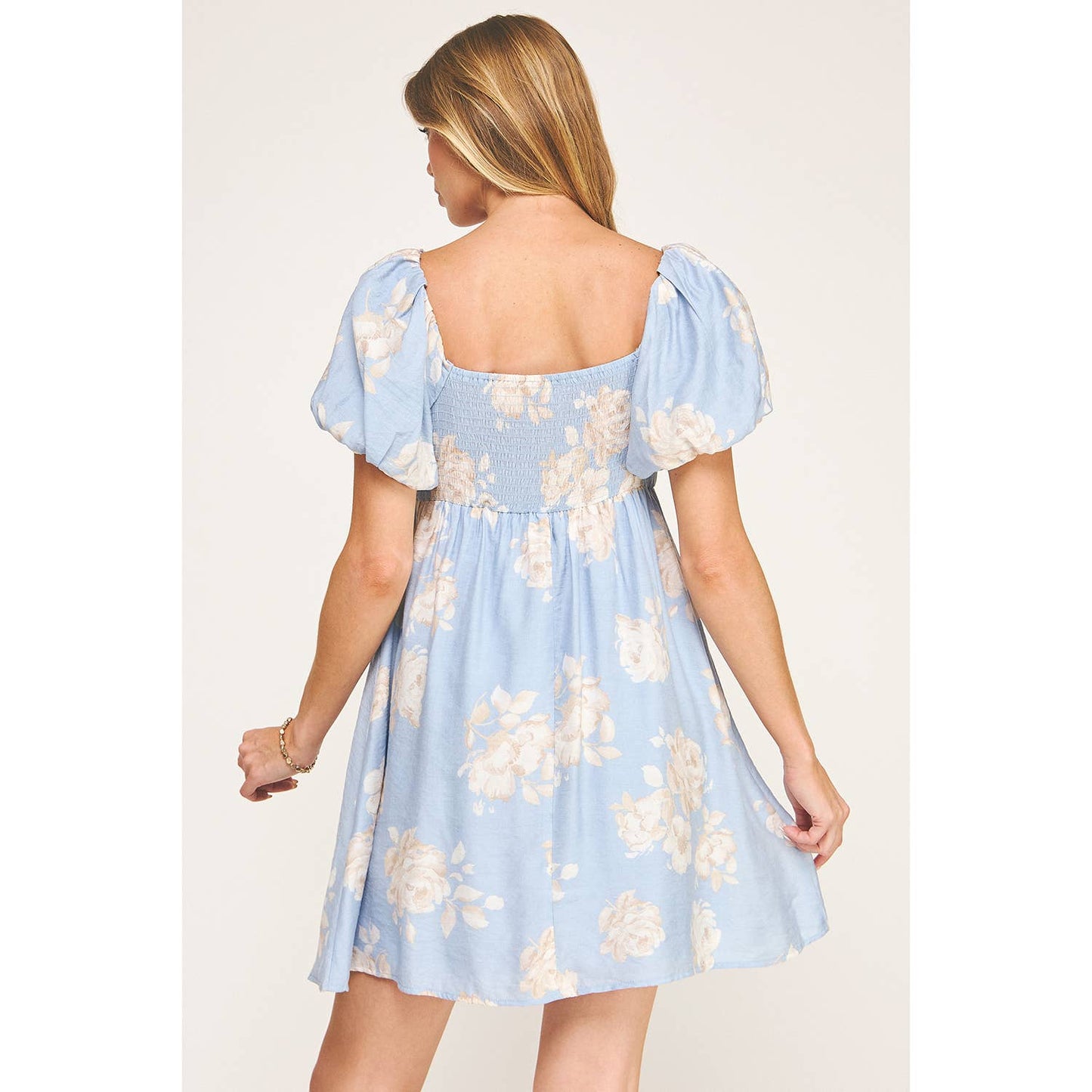 BABY BLUE SWEET MIDORI GARDEN DRESS