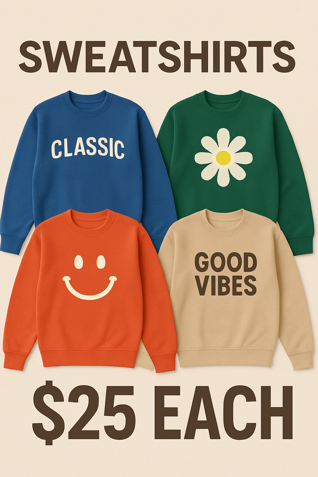 Build a Crewneck Sweatshirt