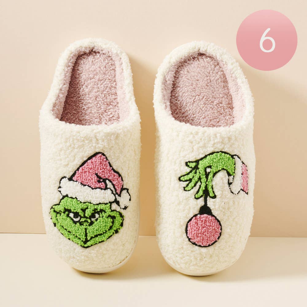 Adult Christmas Slippers