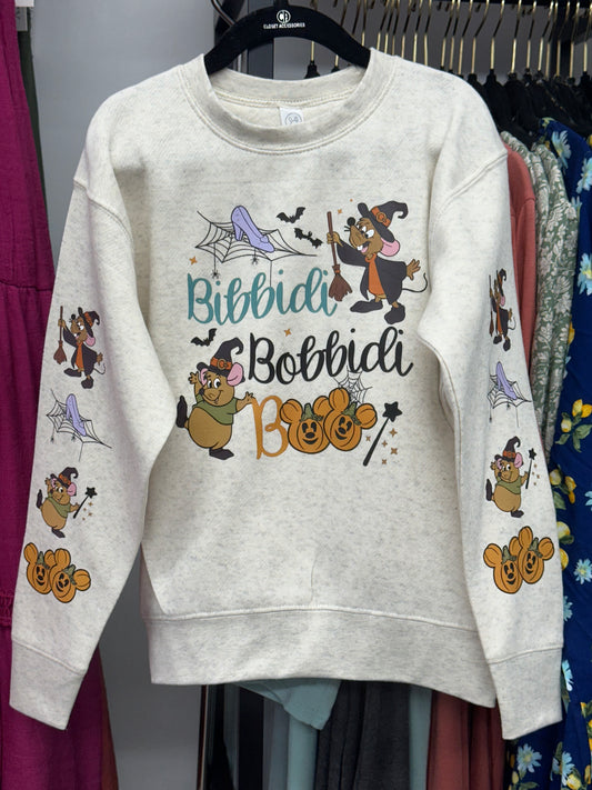 YOUTH Bibbidi Bobbidi Boo Crewneck Sweatshirt