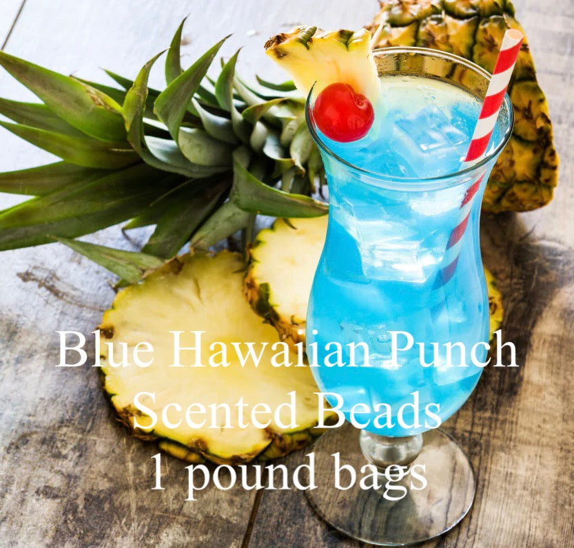Blue Hawaiian Punch- Scented Beads