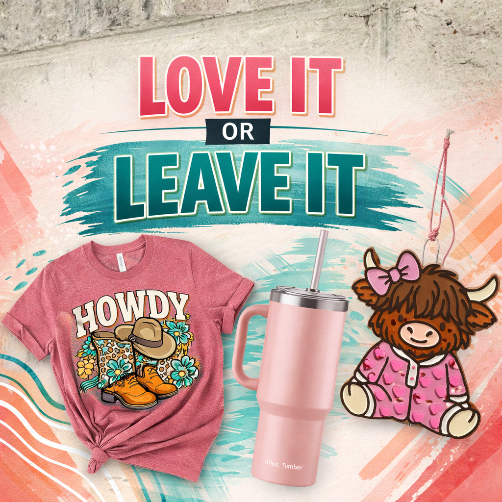 Love it or Leave it ~ You Pick