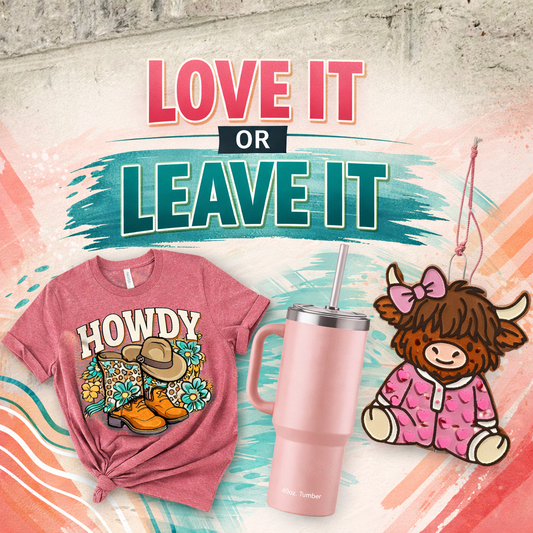 Love it or Leave it ~ You Pick