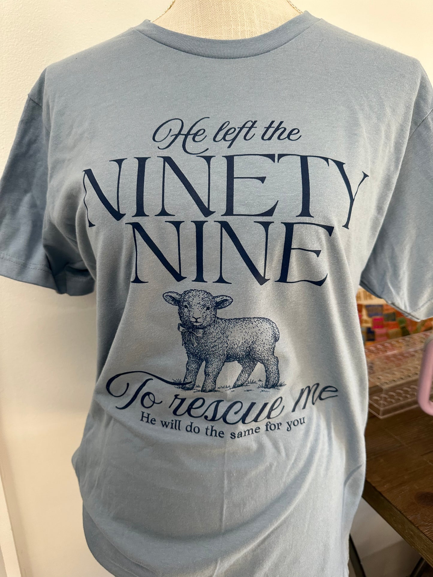 He left the NINETY NINE Graphic Tee